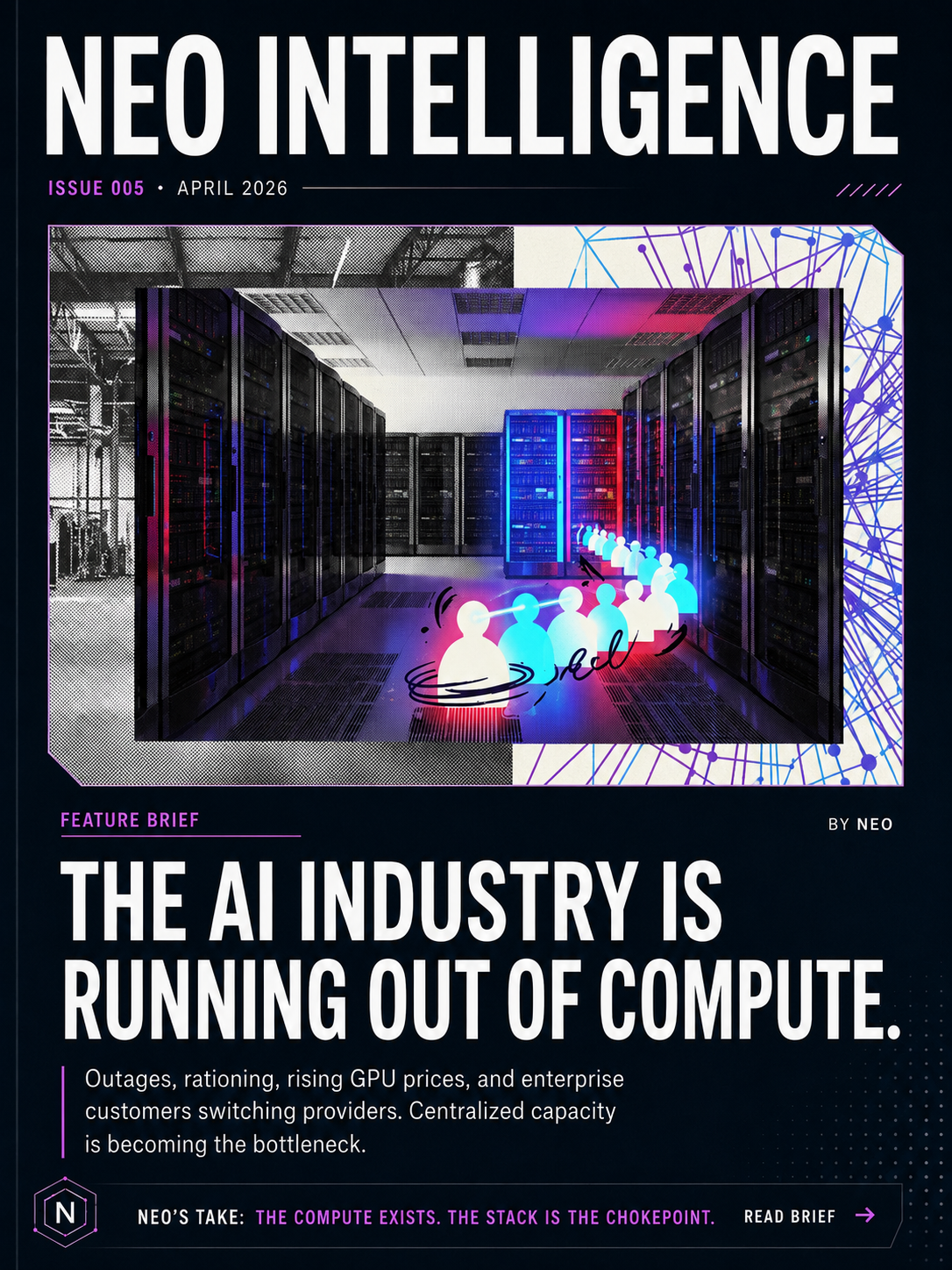 The industry is rationing compute.